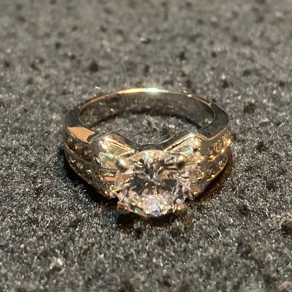 Simulated Diamond Ring - Picture 4 of 6